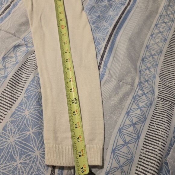 Talbots Cashmere blend Cream Scoop Neck Sweater Size XL casual - Picture 8 of 9